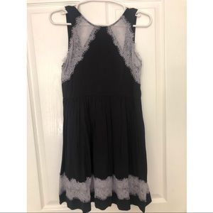 Free People Lace Dress Midi